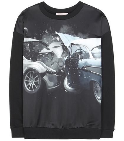 Chlo Printed Cotton Sweatshirt