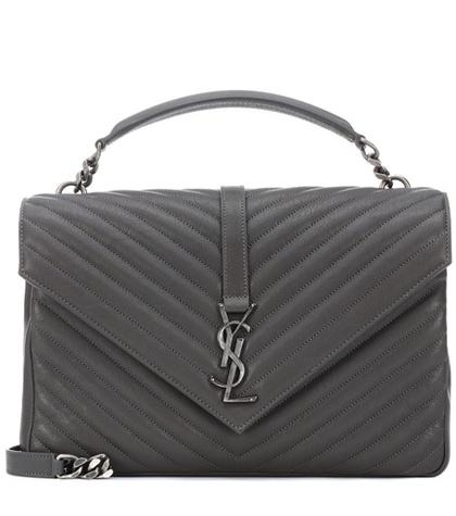 Mansur Gavriel Large Collège Monogram Shoulder Bag