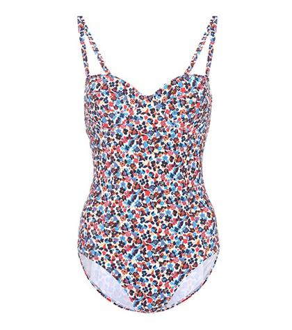 Tory Burch Wildflower Printed Swimsuit
