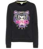 See By Chlo Tiger Logo Cotton Sweatshirt