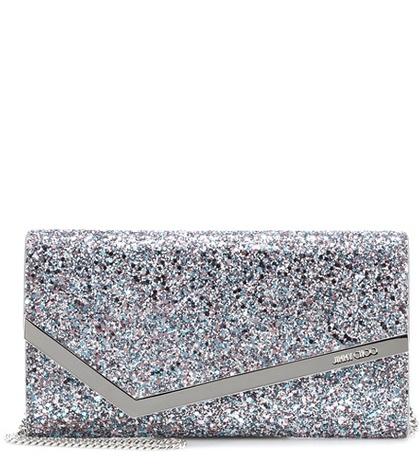 Gucci Emmie Glitter Clutch
