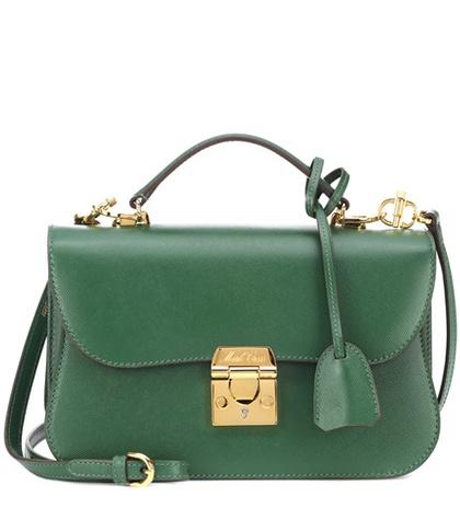 The Row Dorothy Leather Shoulder Bag