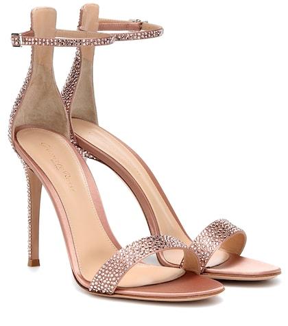 Gianvito Rossi Glam Crystal-embellished Sandals