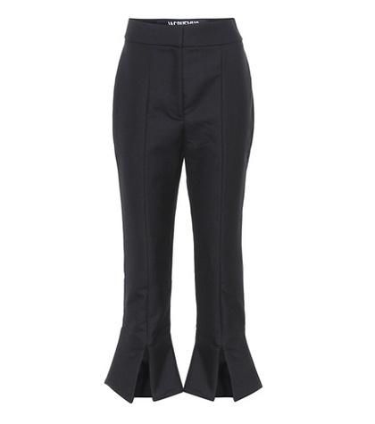 Valentino Le Corsaire Fendu Cropped Trousers