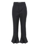 Valentino Le Corsaire Fendu Cropped Trousers