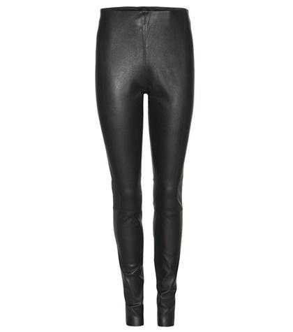 Loro Piana Elenasoo Leather Trousers