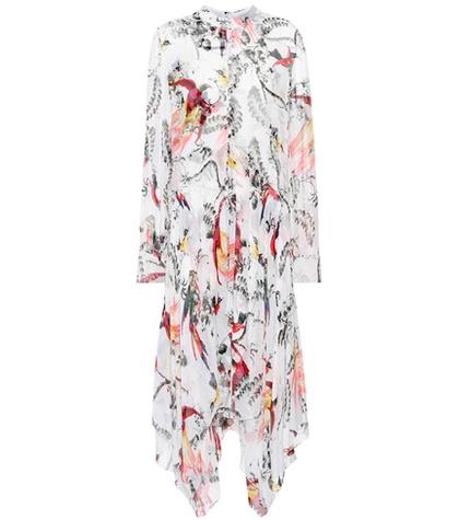 Redvalentino Kaylah Printed Silk Dress