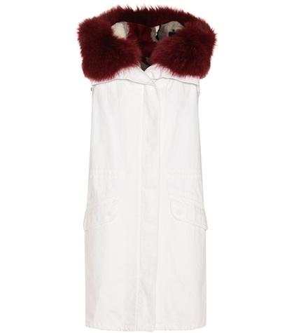 Army By Yves Salomon Reversible Fur Vest