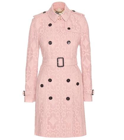 Miu Miu Kensington Lace Trench Coat
