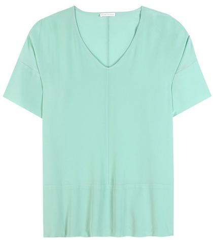 7 For All Mankind Elais Silk Top