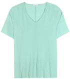 7 For All Mankind Elais Silk Top