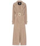 Marc Jacobs Contrast Stitching Trench Coat