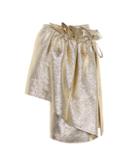 Stella Mccartney Metallic Wrap Skirt