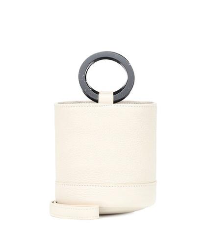 Saint Laurent Bonsai 15 Leather Tote