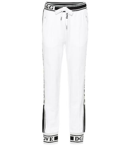 Dolce & Gabbana Logo Cotton Trackpants