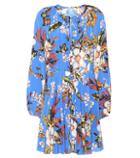 Diane Von Furstenberg Floral Silk Dress