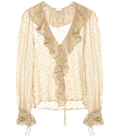Calvin Klein 205w39nyc Silk Blouse