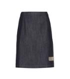 Jw Anderson A-line Denim Skirt