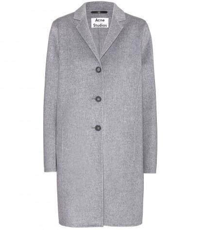 Acne Studios Elsa Double Wool And Cashmere Coat