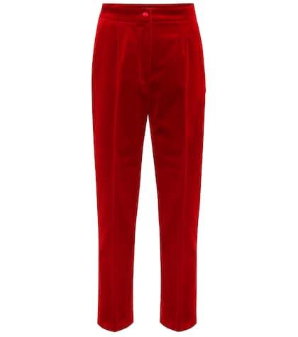 Dolce & Gabbana Velvet Pants