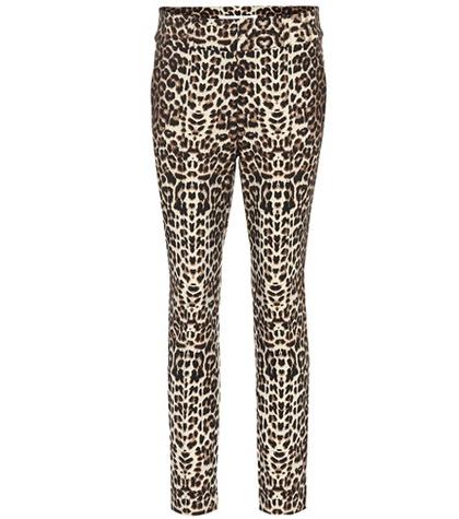 Veronica Beard Lago Leopard-printed Pants