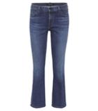 3x1 Selena Mid-rise Cropped Jeans