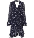 Acne Studios Olivia Silk Lamé Dress
