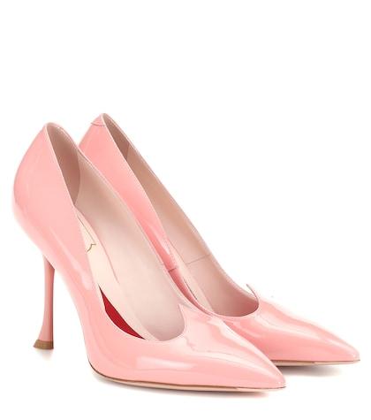 J Brand I Love Vivier Patent Leather Pumps