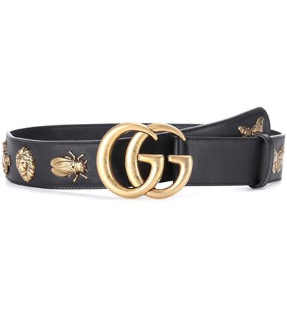 Aquazzura Embellished Leather Belt