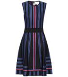 Carolina Herrera Striped Wool-blend Dress