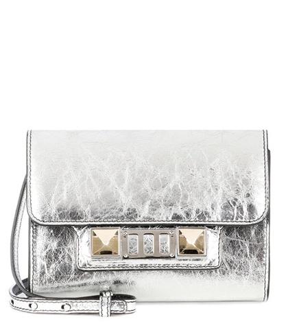 Proenza Schouler Ps11 Metallic Leather Shoulder Bag
