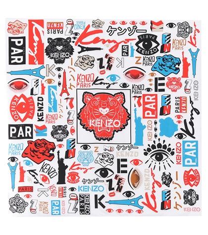 Stuart Weitzman Printed Silk Scarf