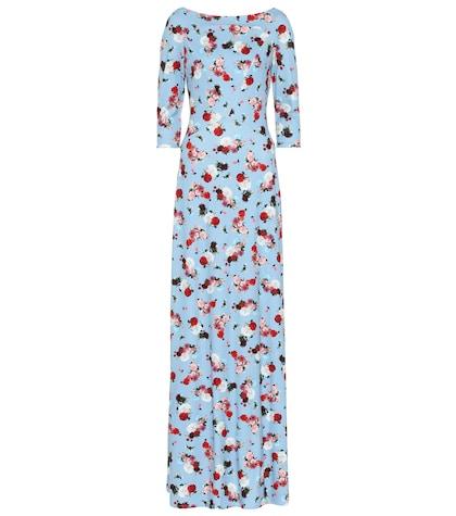 Erdem Exclusive To Mytheresa – Valentina Floral Ponte Gown