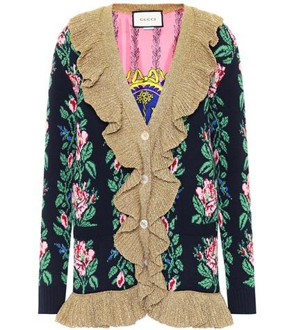 Fendi Knitted Wool Cardigan