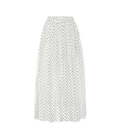 Alexandre Vauthier Polka-dot Cotton Skirt
