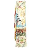 Oscar De La Renta Silk Jacquard Kaftan