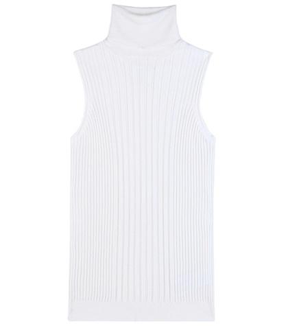 Maison Margiela Ribbed Wool Top