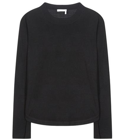 Chlo Wool, Silk And Cashmere Sweater
