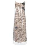 Tom Ford Layered Pvc And Cupro Slip Dress