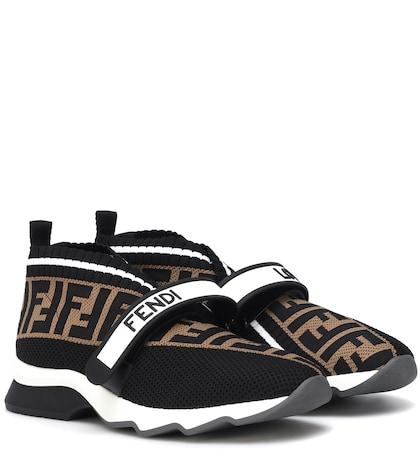 Fendi Rockoko Knit Sneakers