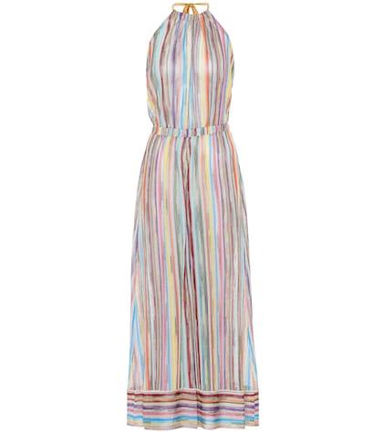 Stella Mccartney Striped Knit Jumpsuit