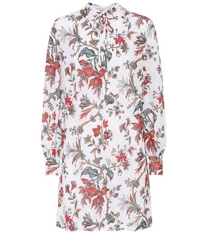 Mcq Alexander Mcqueen Floral-printed Mini Dress