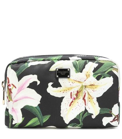 Dolce & Gabbana Floral Nylon Pouch