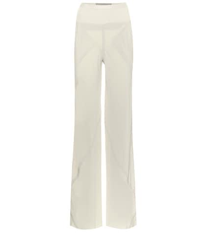 Rick Owens Bias Silk Wide-leg Pants