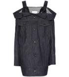 Calvin Klein 205w39nyc Off-the-shoulders Denim Jacket