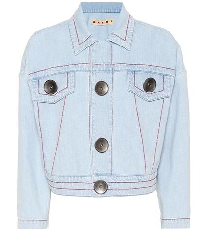 Marni Cropped Denim Jacket