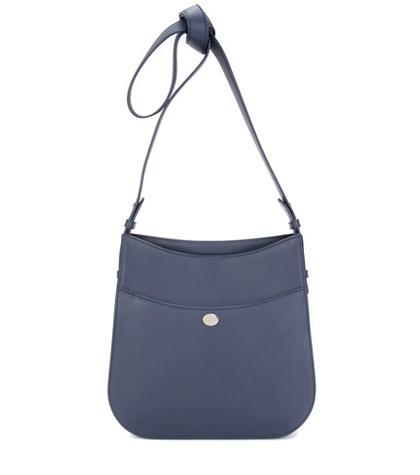 Loro Piana Fleur Medium Leather Shoulder Bag