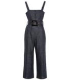 Staud Bay Linen-blend Wide-leg Jumpsuit