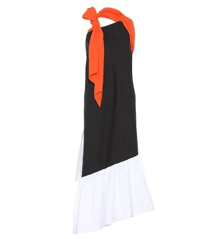 Isa Arfen Knot Halter Sleeveless Cotton Dress
