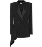 Alexander Mcqueen Wool And Silk Blend Blazer